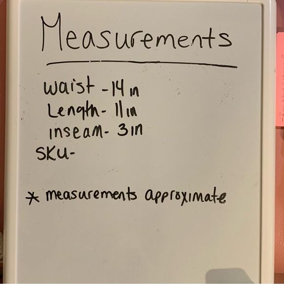 Free People Blue Denim Shorts w/ White Lace trim coquette y2k coSize 24 - Picture 7 of 8